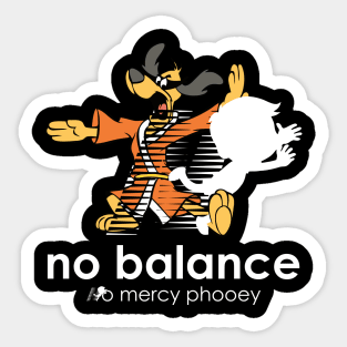 No Mercy Sticker